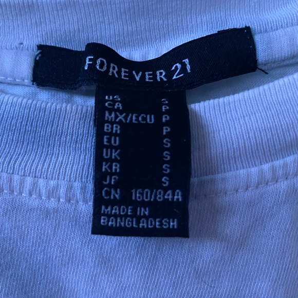 Forever 21 tie dye crop top - Picture 2 of 2